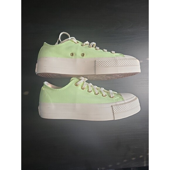 NEW Converse Chuck Taylor All Star Lift Citron Womens Size 8.5 A09913F - Picture 2 of 9